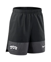 Nike Men's Black Tcu Horned Frogs 2025 Sideline Performance Shorts