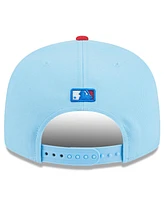 New Era Men's Light Blue/Red Washington Nationals 2025 Fourth of July 9FIFTY Snapback Hat