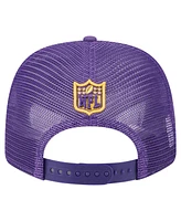 New Era Men's Purple Minnesota Vikings Team Collection 9SEVENTY Stretch-Snap Adjustable Hat