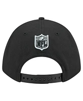 New Era Men's Black Las Vegas Raiders Team Collection 9FORTY M-Crown Adjustable Hat