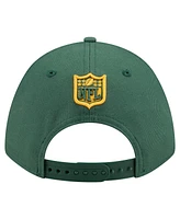 New Era Men's Green Green Bay Packers Team Collection 9FORTY M-Crown Adjustable Hat