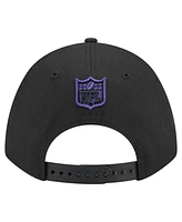 New Era Men's Black Baltimore Ravens Team Collection 9FORTY M-Crown Adjustable Hat