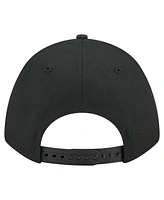 New Era Men's Black Detroit Lions Team Collection 9FORTY M-Crown A-Frame Adjustable Hat