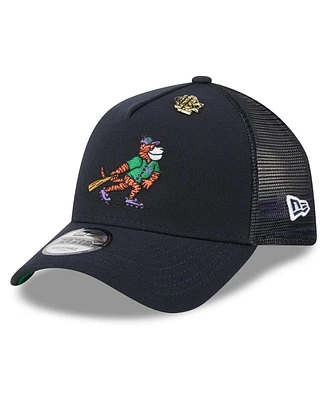 New Era Men's Navy Detroit Tigers 2025 Big League Chew A-Frame 9FORTY Adjustable Trucker Hat