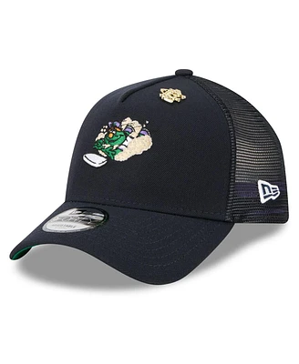 New Era Men's Navy Boston Red Sox 2025 Big League Chew A-Frame 9FORTY Adjustable Trucker Hat