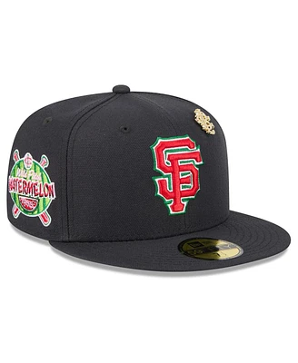 New Era Men's Black San Francisco Giants 2025 Big League Chew 59FIFTY Fitted Hat