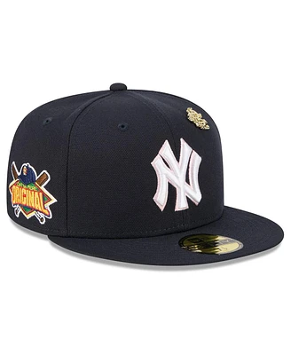 New Era Men's Navy York Yankees 2025 Big League Chew 59FIFTY Fitted Hat