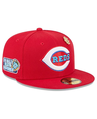 New Era Men's Red Cincinnati Reds 2025 Big League Chew 59FIFTY Fitted Hat
