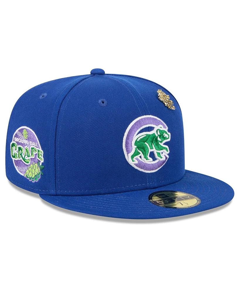 New Era Men's Royal Chicago Cubs 2025 Big League Chew 59FIFTY Fitted Hat