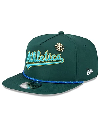 New Era Men's Green Athletics 2025 Big League Chew Golfer Snapback Hat