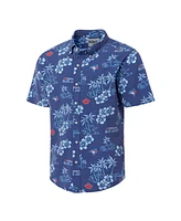 Reyn Spooner Men's Navy Toronto Blue Jays Kekai Button-Down Shirt