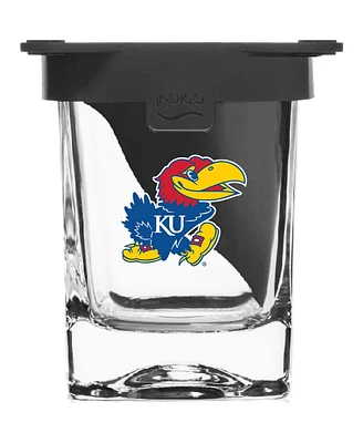 Indigo Falls Kansas Jayhawks 10oz. Ice Wedge Glass
