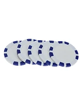We Games 8 Stripe Clay Poker Chips, 11.5 Gram, Set of 25