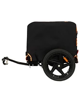 2-in-1 Bike & Pet Trailer - Convertible Carrier, All-Terrain Wheels