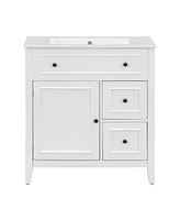Streamdale Furniture 30" Bathroom Vanity with Sink
