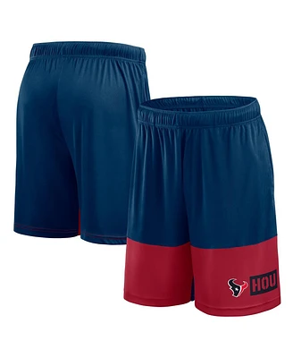 Logo Athletic Men's Navy Houston Texans Best of the Shorts