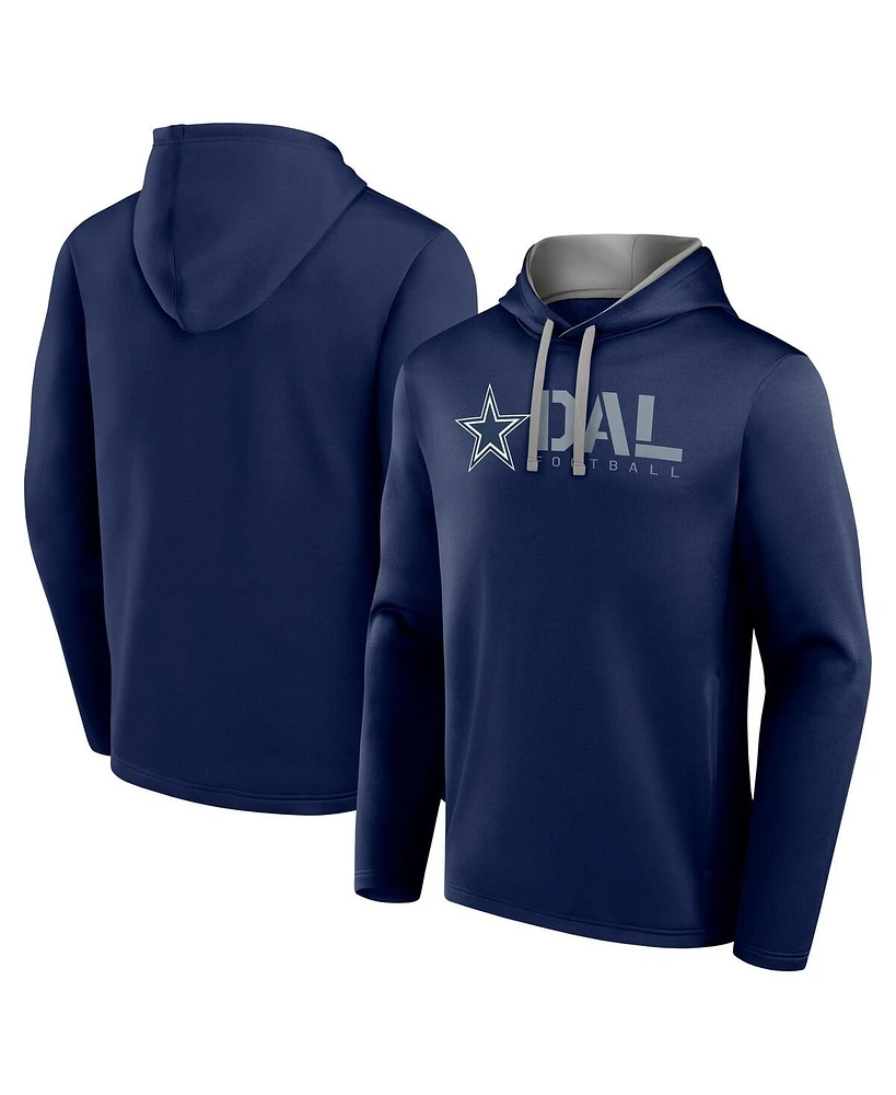 Logo Athletic Men's Navy Dallas Cowboys Head Start Pullover Hoodie