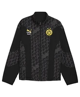 Puma x KidSuper Men's Black Borussia Dortmund 2025 Fifa Club World Cup Reversible Full-Zip Jacket