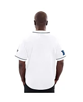 G-iii Sports by Carl Banks Men's White Dallas Cowboys Throwback Relay Baseball Jersey