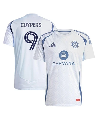 Adidas Men's Hugo Cuypers Light Blue Chicago Fire 2025 The Municipal Kit Replica Player Jersey