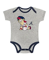 Outerstuff Baby Boys and Girls 2-Pack Atlanta Braves Play Ball Bodysuit