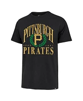 '47 Brand Men's Black Pittsburgh Pirates Pitchout Franklin T-Shirt