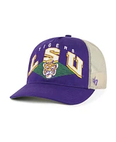 '47 Brand Men's Purple Lsu Tigers Pomona Mesh Hitch Adjustable Trucker Hat