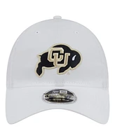 New Era Men's White Colorado Buffaloes Active Ripstop 9TWENTY Adjustable Hat