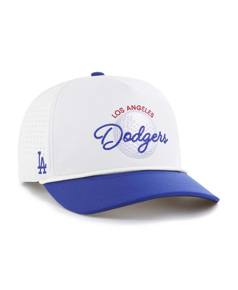 '47 Brand Men's White/Royal Los Angeles Dodgers Gimmie Golf Hitch Rope Adjustable Hat