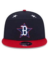 New Era Men's Navy/Red Boston Red Sox 2025 Mlb All-Star Game Workout Side Patch 9FIFTY Snapback Hat