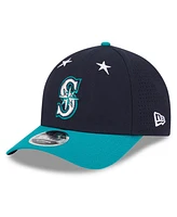 New Era Men's Navy/Aqua Seattle Mariners 2025 Mlb All-Star Game 9FORTY M-Crown Adjustable Hat