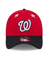 New Era Men's Red/Navy Washington Nationals 2025 Mlb All-Star Game 39THIRTY Flex Hat