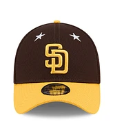 New Era Men's Brown/Gold San Diego Padres 2025 Mlb All-Star Game 39THIRTY Flex Hat