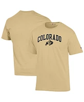 Champion Men's Vegas Gold Colorado Buffaloes Arched Logo T-Shirt