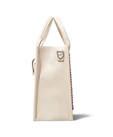 Montana West Atlanta Braves Whipstitch Crossbody Tote Handbag