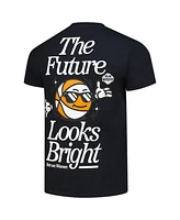 Kur8ted Men's and Women's Sabrina Ionescu Black New York Liberty the Future Looks Bright T-Shirt