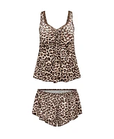 Adore Me Plus Lavern Pajama Tank Top & Shorts Set
