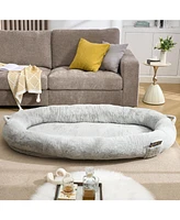 Streamdale Furniture Human Dog Bed - Giant Memory Foam with Storage