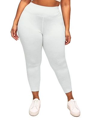 Adore Me Plus Haley High-waist Heather Fleece 7/8 Legging