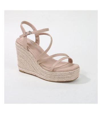 Berness Roma Espadrille Wedge Sandal
