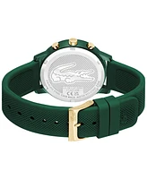 Lacoste Men's Green Silicone Strap Watch, 42mm