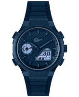 Lacoste Men's LC33 Navy Silicone Strap Watch, 44.8mm