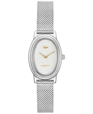 Lacoste Women's Parisienne Silver Tone Stainless Steel Bracelet Watch, 22mm