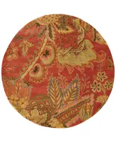 Nourison Home Rajah JA43 Nasi Flame 6' Round Rug