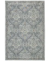 Karastan Euphoria Galway Willow Grey 3'6" x 5'6" Area Rug