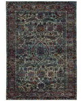 Jhb Design Journey Pena Blue Area Rugs