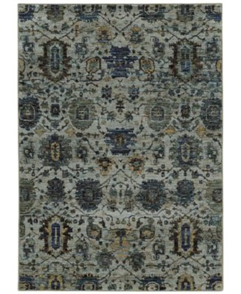 Jhb Design Journey Amizade Blue Area Rugs