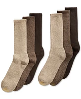 Men's 6-Pack Casual Harrington Socks