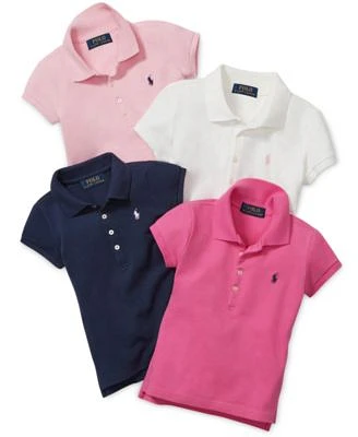 Polo Ralph Lauren Toddler Little Girls Big Girls Mesh Polos