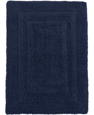 Hotel Collection 100% Cotton Reversible Bath Rug, 18" x 25", Exclusively at Macy's